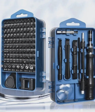 117-delige Precisie Schroevendraaierset: Magnetisch, Torx & Hex Bits voor iPhone, Mac, PC Reparatie