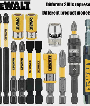 DEWALT Combinatie Set: PH2 Schroefbits & Verlengstukken (89mm, 57mm, 50mm)