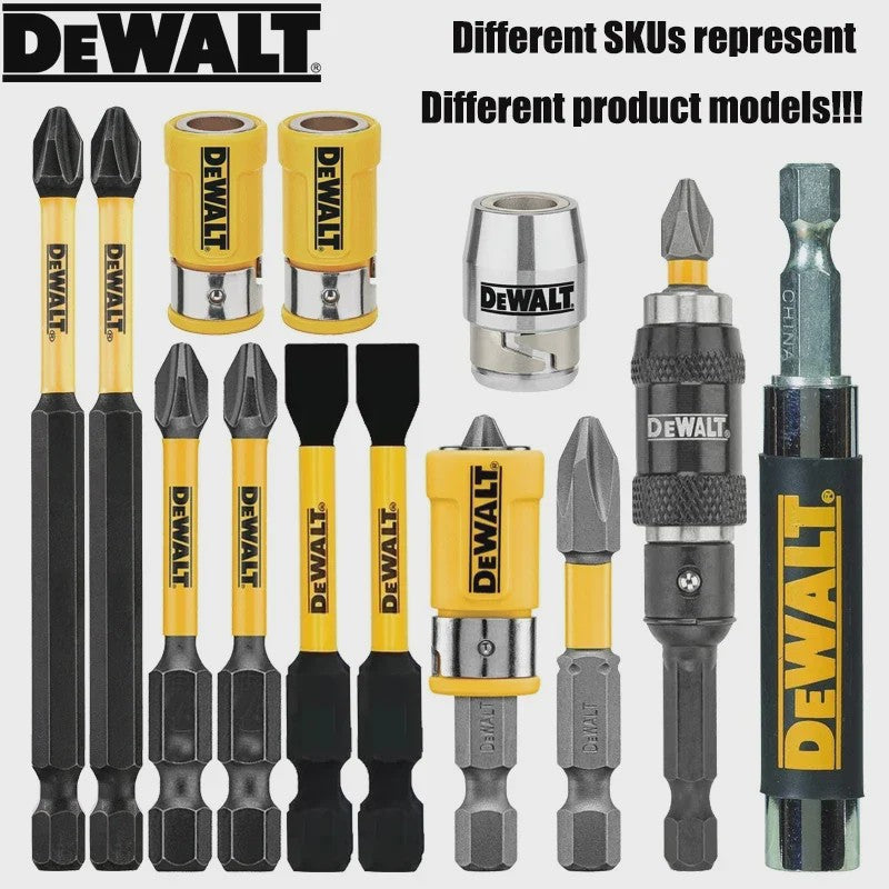 DEWALT Combinatie Set: PH2 Schroefbits & Verlengstukken (89mm, 57mm, 50mm)