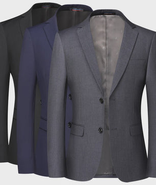 Stijlvolle Heren Blazer - Zakelijk, Bruiloft & Werk - Britse Stijl
