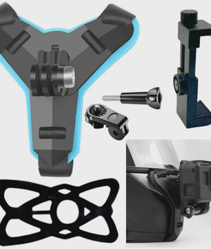 Helmhouder voor Actiecamera & Smartphone - Motorfiets & Sport