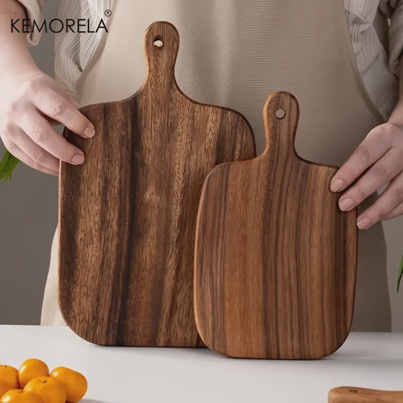 Houten Snijplank met Handvat - Stijlvol & Duurzaam voor Keuken & Serveertafel