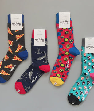 Happy Socks Heren Sokken Katoen - Maat 41-46 EU