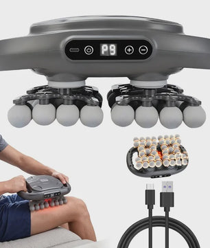 Draadloze Massage Gun met 42 Kopper, 9 standen & Intensiteiten voor Spierpijn Verlichting