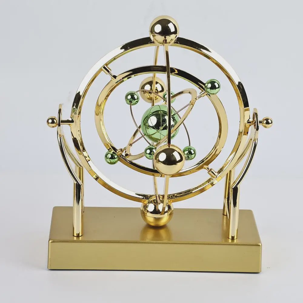 Perpetuum Mobile: Hemelse Orbit Pendel - Kinetische Kunst voor Bureau & Kantoor