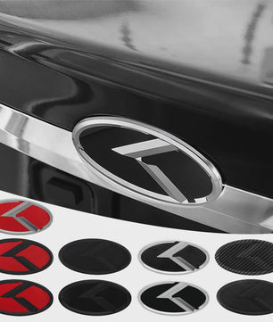 3D ABS Auto Achterklep Logo Embleem Badge Sticker - KIA Modellen