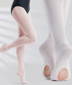 Professionele Ballet Tights voor Dames en Meisjes - 60D Microfiber, Convertible & Naadloos
