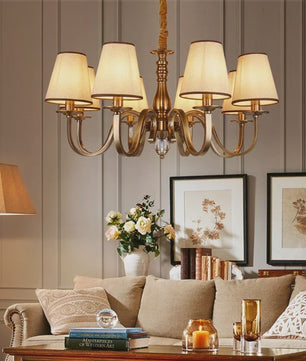 Luxe Klassieke LED Kroonluchter - Sfeervolle Verlichting voor Woonkamer, Eetkamer & Slaapkamer