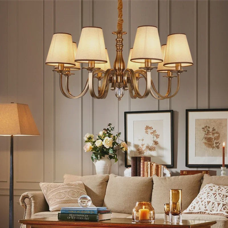 Luxe Klassieke LED Kroonluchter - Sfeervolle Verlichting voor Woonkamer, Eetkamer & Slaapkamer