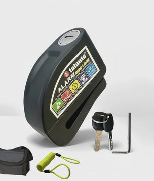 Motor & Fiets Alarm Schijfrem Slot - Aluminiumlegering met 110dB Alarm & Waterdicht