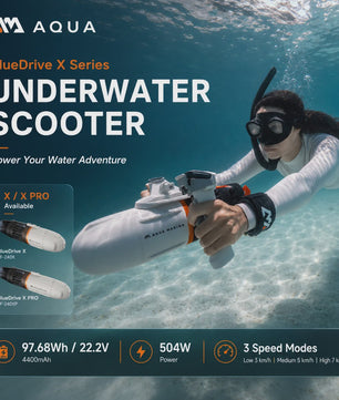 Aqua Marina BlueDrive X/X PRO Elektrische Onderwater Scooter - Krachtige Waterpropeller voor Duiken, SUP & Kajak