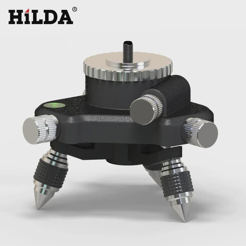 HILDA 360° Precisie Roterende Laser Level Basis met 1/4" & 5/8" Schroefdraad