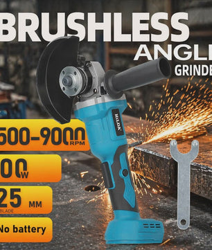 HILDA Brushless Accu Haakse Slijper 700W - 125mm - 2500-9000 RPM