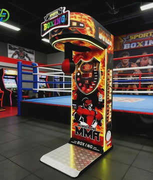 Professionele Boksmachine Arcade Game - Coin Operated voor Horeca & Thuisgebruik