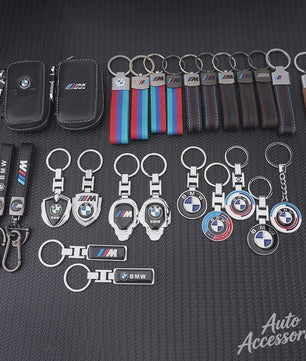 Stoere BMW M Skull Sleutelhanger - Metaal & Stijlvolle Decoratie