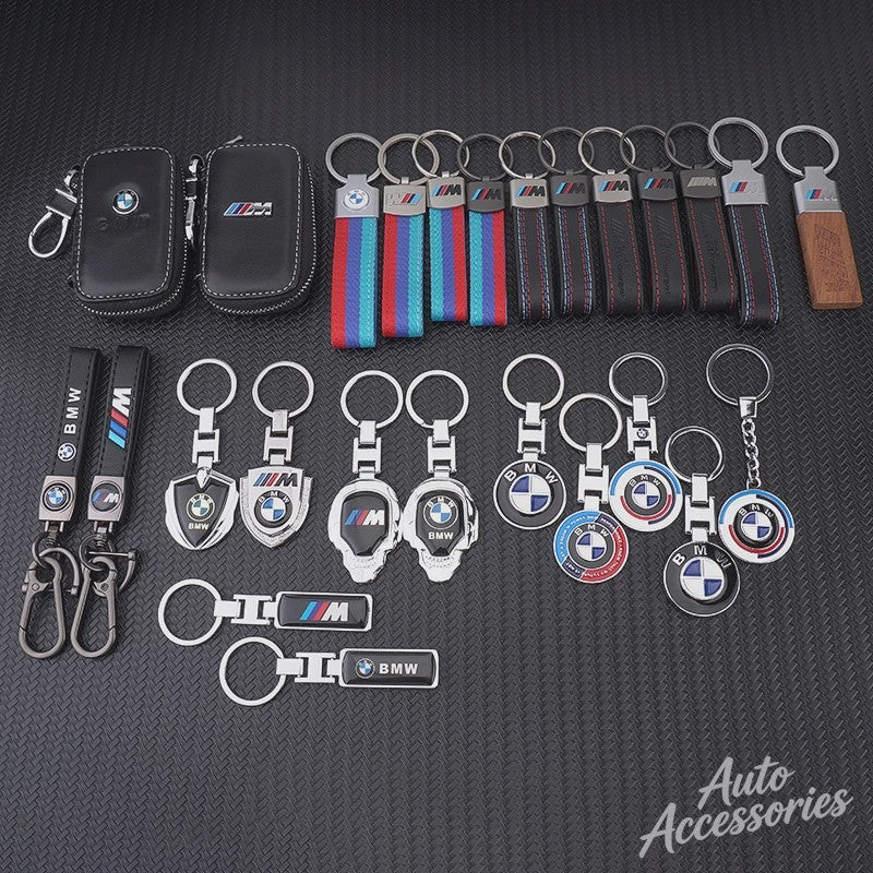 Stoere BMW M Skull Sleutelhanger - Metaal & Stijlvolle Decoratie