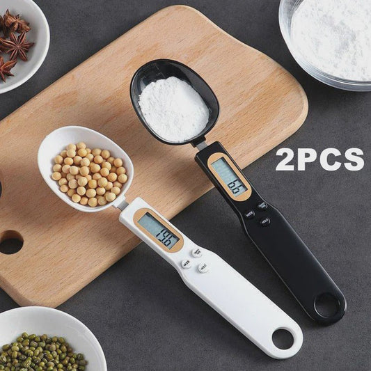 Digitale Lepelschaal - Precisie Weging voor Keuken & Bakken (0.1g - 500g)