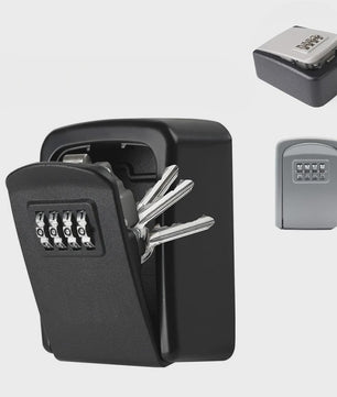 Metalen Sleutelkluis Buiten - Wandmontage - 4-Cijferig Combinatieslot