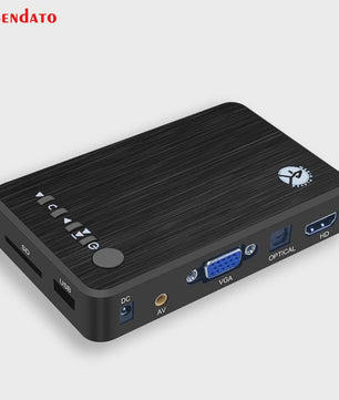 4K Ultra HD Media Player voor Auto & TV - Speel Al Je Media Af via USB, SD, HDD