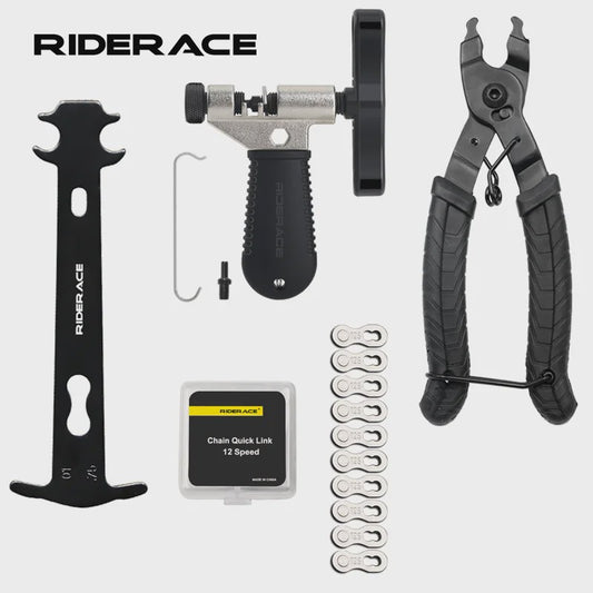 Fiets Kettingpons & Reparatie Tool Kit - 6-12 Speed Kettingen