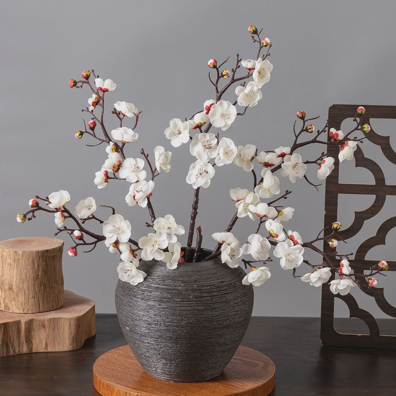 Kunstbloemen: Lentebloesem, Perzik Takken & Decoratie Accessoires