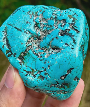 Ruwe Turquoise Kristal - Natuurlijke Energie Steen voor Healing en Decoratie