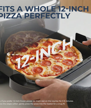 Veelzijdige 11-in-1 Pizzaoven & Airfryer - Perfect voor 12-inch Pizza's