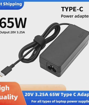 65W USB-C Laptop Lader Adapter 20V 3.25A voor Lenovo Thinkpad