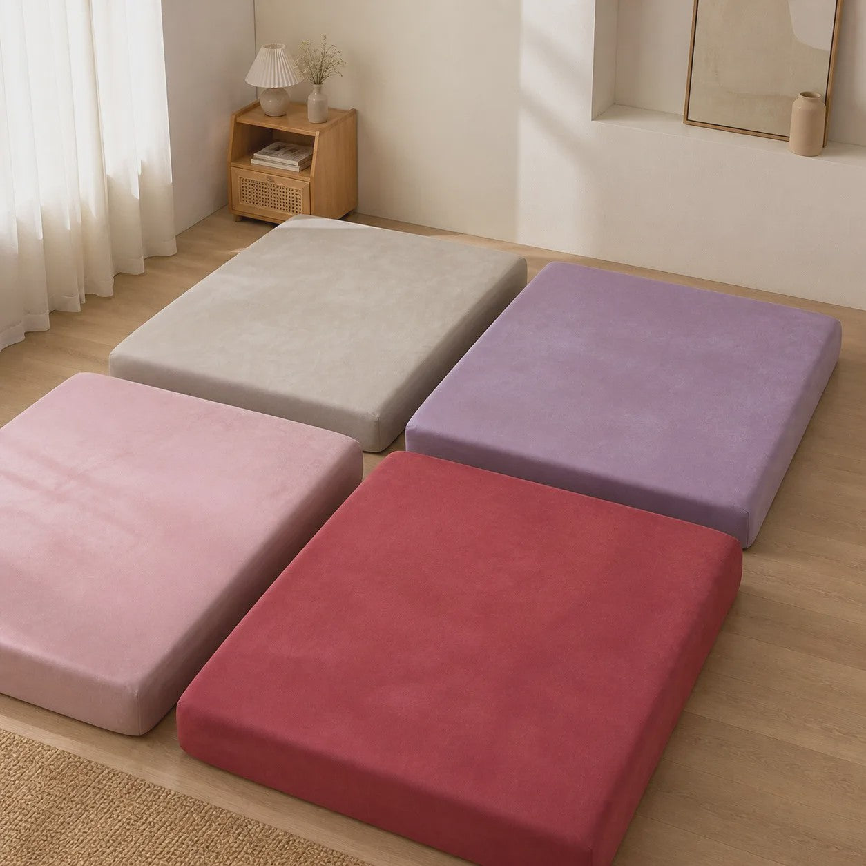 Zacht Melkfluweel Hoeslaken - Thermisch Polyester, 25cm Diep - Diverse Maten