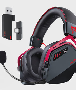 NUBWO HG08 Draadloze Gaming Headset - 7.1 Surround Sound, Lage Latentie, Multiplatform