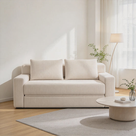 EUGAD Multifunctionele 2-Persoons Sofa Bed - Slaapbank met Kussen