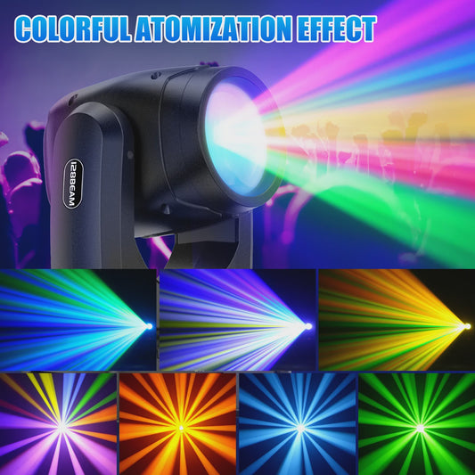 150W LED Moving Head Beam Lichteffect met DMX512 en Prisma's voor DJ, Disco & Feesten