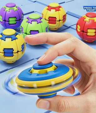 Draaiende Bal Fidget Spinner - Stressverlichtend Speelgoed voor Kinderen en Volwassenen