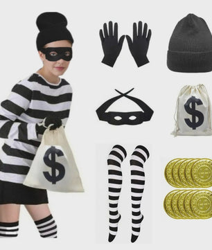 7-delige Bankrover Kostuum Set - Dames & Heren - Bankrover Cosplay Accessoires