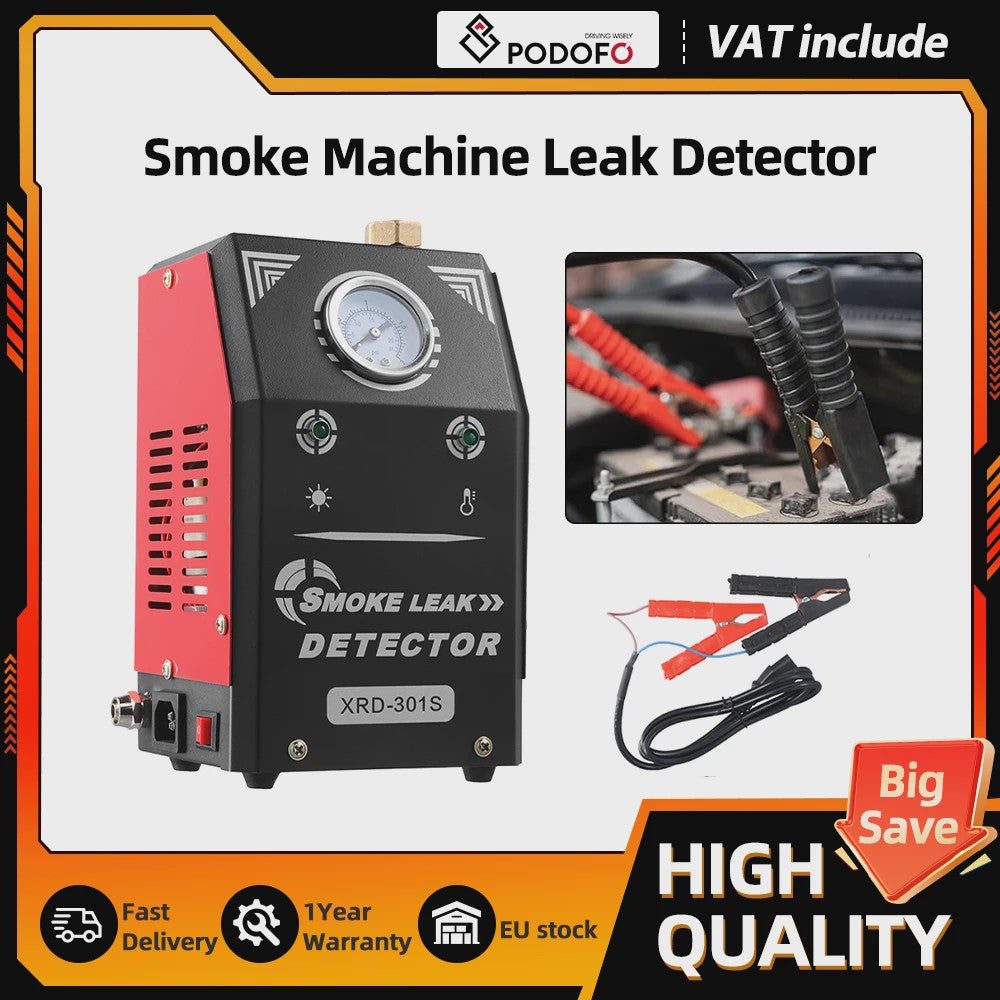 Professionele Rookmachine & Lekdetector voor Auto's - EVAP Systeem Diagnose