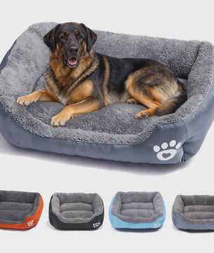 Zacht Hondenkussen Vierkant XL - Warm & Wasbaar Hondensofa voor Medium/Grote Honden & Katten
