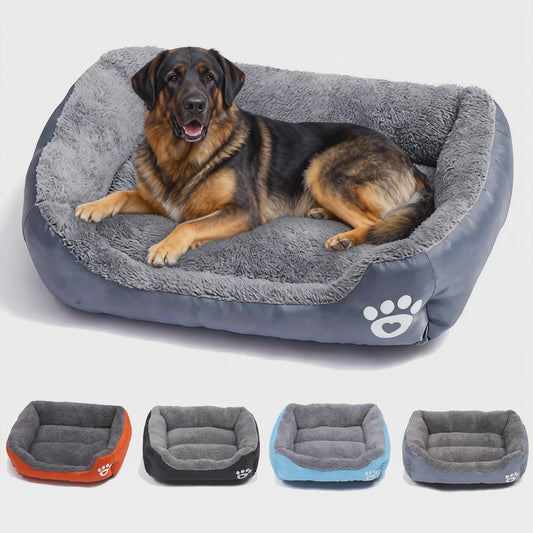 Zacht Hondenkussen Vierkant XL - Warm & Wasbaar Hondensofa voor Medium/Grote Honden & Katten