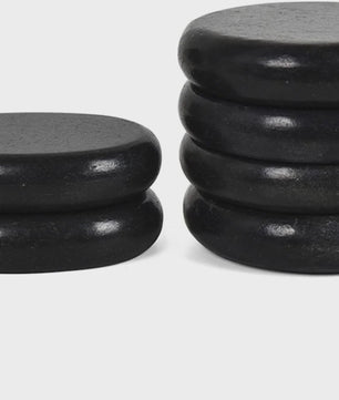 Hot Stones Massage Set - 6 Basaltstenen voor Ontspanning & Therapie