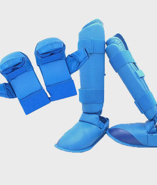 Karate Sparring Set: Hand- en Scheenbeschermers voor Training en Wedstrijd