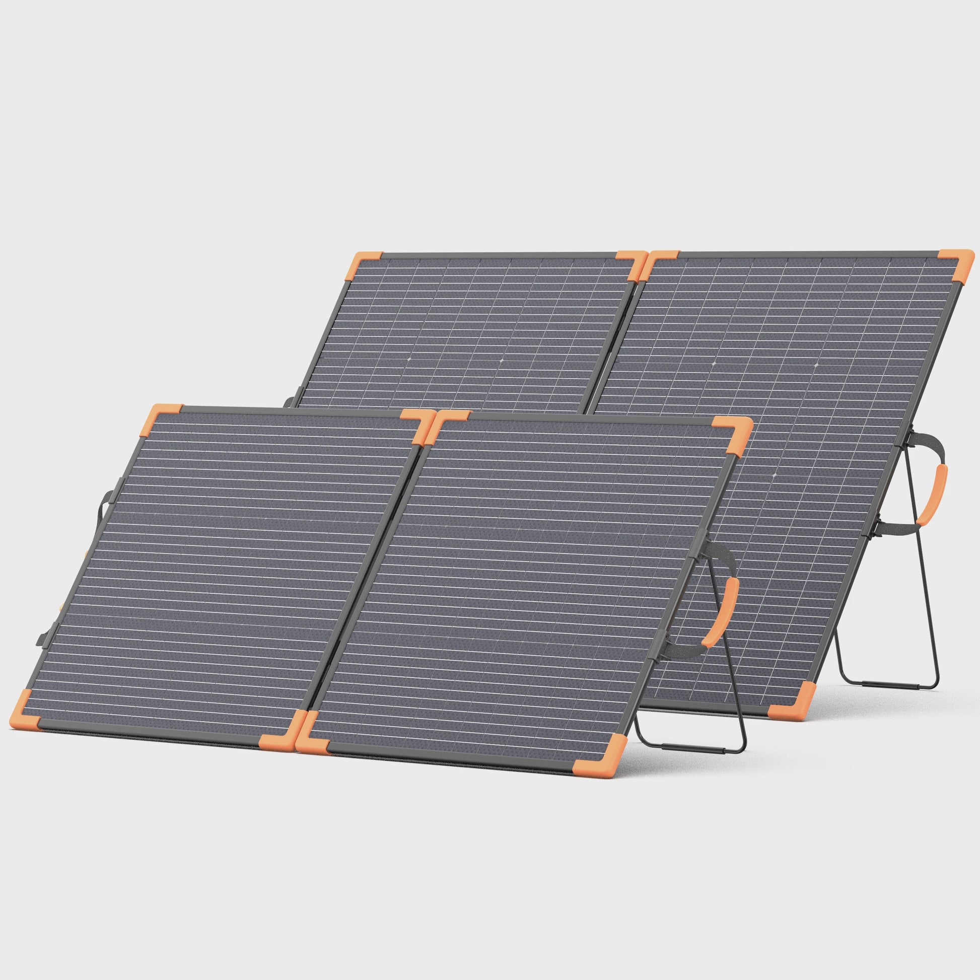 MHPOWOS 100W Bifacial Zonnepaneel - Draagbaar, Hoge Efficiëntie voor Camping & Outdoor