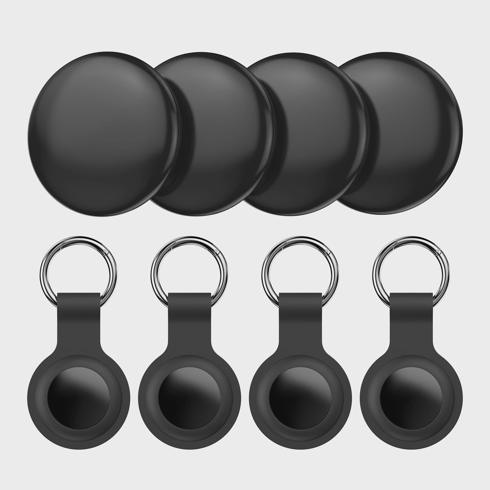 4-Pack GPS Tracker: Vind Alles met de iOS Find My App - MFi Gecertificeerd