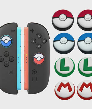Schattige Joystick Grips voor Nintendo Switch: Mario, Pokémon & Luigi