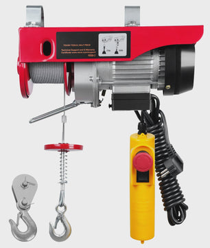 Elektrische Takel 250kg - 550lbs Takel met 4.2m Afstandsbediening voor Garage & Werkplaats