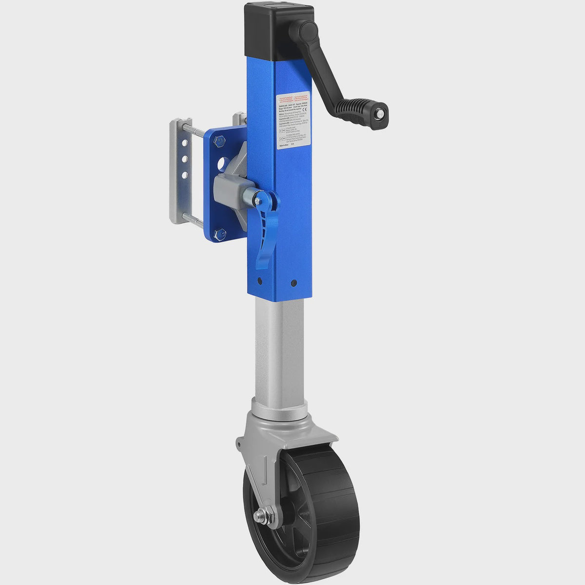 Succesvolle 1600lbs Trailer Jack met Zwenkwiel & Handgreep - Ideaal voor Boten en RV's