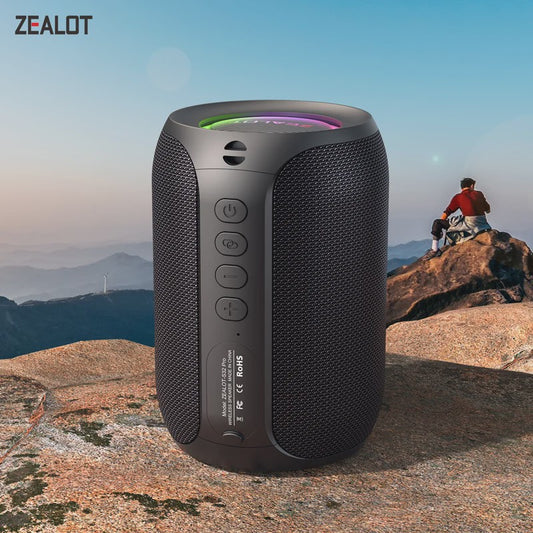 ZEALOT S32 Pro Draagbare Bluetooth Speaker - 15W, Waterdicht, TWS, Outdoor