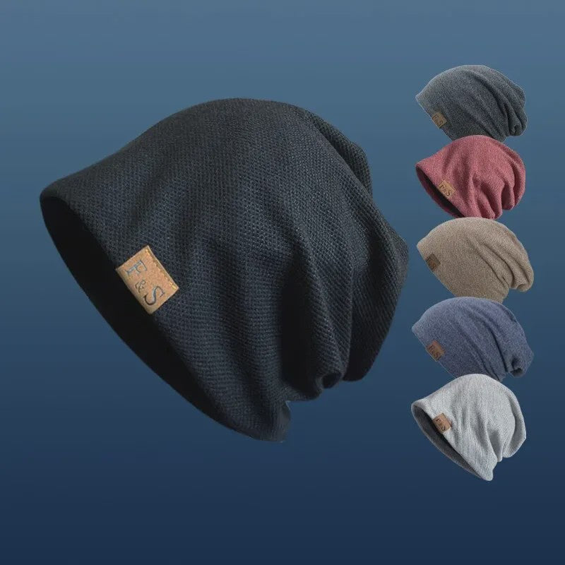 Warme Gebreide Beanie Muts voor Heren en Dames - Modieuze Hip-hop Stijl