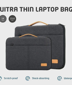 Waterdichte Laptop Sleeve Tas 13.3-15.6 Inch met Schokabsorberende Voering
