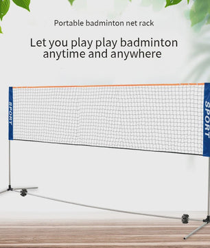 Draagbaar Badminton Net Frame - Opvouwbaar & Standaard Formaat voor Buiten & Binnen