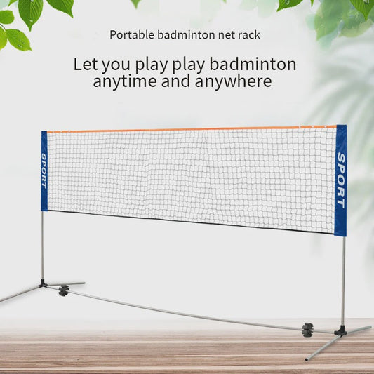 Draagbaar Badminton Net Frame - Opvouwbaar & Standaard Formaat voor Buiten & Binnen