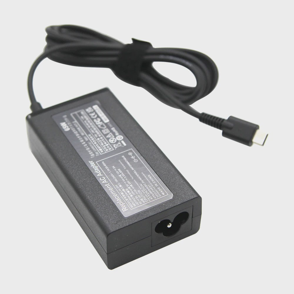 65W USB-C Snellader Adapter voor Acer Laptops & Chromebooks - Type-C Voeding
